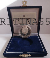 ITALIA 500 LIRE ARGENTO 1986 CAMPIONATO MONDIALE DI CALCIO PROOF - Jahressets & Polierte Platten