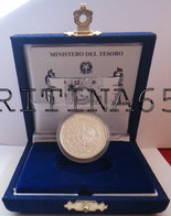 ITALIA 500 LIRE ARGENTO 1990 SCOPERTA DELL'AMERICA PROOF - Mint Sets & Proof Sets