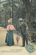 CPA France Postcard Le Pont Des Amours Romantisme Elegance Charming Couple - Anno Nuovo