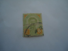SIAM THAILAND USED    STAMPS KINGS   WITH  POSTMARK - Siam