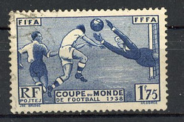 FR - Yv. N° 396   (o)  Coupe De Football   Cote 15   Euro  BE  2 Scans - Oblitérés