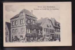 CP 67 KESTENHOLS CHATENOIS Gasthaus Zur Laube - Chatenois