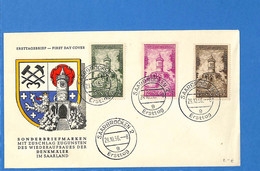 Saar 1956 Lettre FDC De Saarbrücken (G9285) - FDC