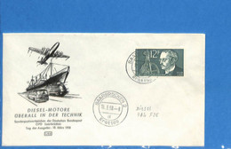 Saar 1958 Lettre FDC De Saarbrücken (G9286) - FDC