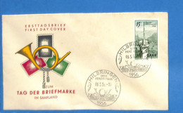 Saar 1958 Lettre FDC De Hilbringen (G9290) - FDC