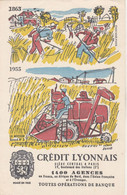 BUVARD CREDIT LYONNAIS - 072 - Bank & Versicherung