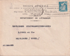 FRANCE  PERFORE/PERFIN  LETTRE DE PARIS 1929 - Brieven En Documenten