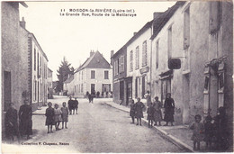 Moisdon-la-Rivière  -  La Grande Rue,Route De La Meilleraye - Moisdon La Riviere