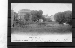 Mazan - Chateau De Sade.(carte Colorisée).( édit. J.Brun Et Cie,carpentras ). - Mazan