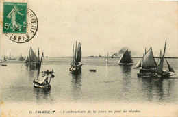 Paimboeuf * L'embouchure De La Loire Un Jour De Régates * Courses Bateaux - Paimboeuf