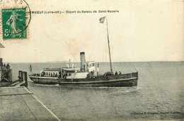 Paimboeuf * Le Départ Du Bateau De St Nazaire * Bac Promenade - Paimboeuf