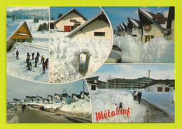 25 METABIEF Mont D'Or Vers Pontarlier Les Hôpitaux Neufs N°152 En 1984 Skieurs Boutique La Hutte Lacroix - Pontarlier