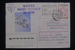 FEDERATION DE RUSSIE - Vignettes Militaire En 1996 Sur Enveloppe (Ifor / Bosnie)   - L 131849 - Storia Postale