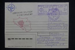 RUSSIE - Vignettes Militaire En 1996 Sur Enveloppe (Ifor / Bosnie)   - L 131855 - Storia Postale