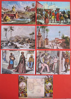 Lot De 7 CP - Antilles D'Autrefois - The Antilles In Times Gone By - Très Bon état - R/verso - Autres & Non Classés