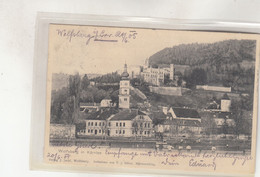 B7372) WOLFSBERG In Kärnten - KIRCHE - Haqus DETAILS Männer Im Vordergrund F.J. Böhm - 1905 - Wolfsberg