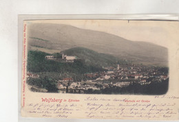 B7377) WOLFSBERG In Kärnten - Westseite Mit Coralpe - Koralpe LITHO - 1900 - Wolfsberg