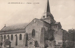 LES VERCHERS. - L'Eglise. Carte RARE - Autres & Non Classés