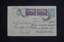 BULGARIE - Entier Postal + Compléments Pour La France En 1922 - L 131865 - Postales