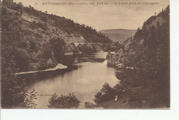 CPA-43-RETOURNAC-LA LOIRE PRES DE CHANGUES-PAPIER COLLE AU DOS- - Retournac