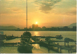 Olbia (Sardegna) Tramonto Sul Porto, Coucher Du Soleil Sur Le Port, Sunset Over The Harbour - Olbia