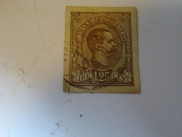 ITALIE  Découpe D Entier 1884 - Paquetes Postales