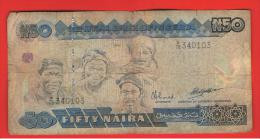 NIGERIA - 50 Naira ND  P27b - Nigeria
