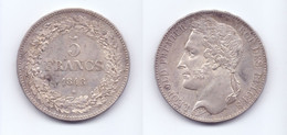 Belgium 5 Francs 1848 - 5 Frank