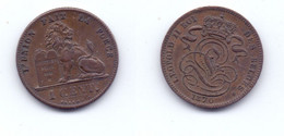 Belgium 1 Centime 1870 - 1 Centime