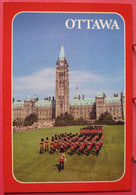 Visuel Très Peu Courant - Canada - Ottawa - La Relève De La Garde Sur Les Pelouses Du Parlement - R/verso - Ottawa