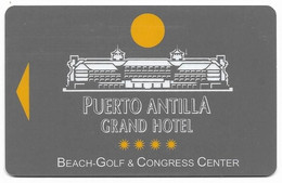 Puerto Antilla Grand Hotel. Huelva, Spain, Used Magnetic Hotel Room Key Card # Puertoantilla-1 - Chiavi Elettroniche Di Alberghi