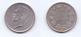 Belgium 5 Francs 1932 (legend In Dutch) Pos. B - 5 Francs & 1 Belga