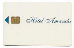 Hotel Amanda, Karlovasi, Greece, Used Smart (chip) Hotel Room Key Card # Amanda-1 - Chiavi Elettroniche Di Alberghi