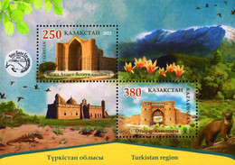 Kazakhstan - 2022 - Turkestan Region - Mint Stamp Sheetlet - Kazakhstan
