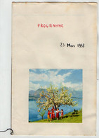 VP20.459 - SCOUTISME - Programme De 1958 Par Les Guides De La 1ère De VIROFLAY - Programs