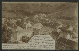 CARTE PHOTO D'une Partie Du Village De Sainte Croix. Carte Ayant Voyagé En 1899. - Autres & Non Classés