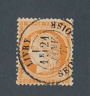 FRANCE - N° 38 OBLITERE AVEC CAD LIVRY DU 21 JANVIER 1877 - 1870 Beleg Van Parijs
