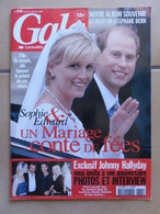 JOHNNY HALLYDAY MAGAZINE GALA N° 315 Marie-France PISIER Kyle EASTWOOD MOREL - Musica