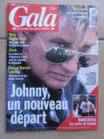 JOHNNY HALLYDAY MAGAZINE GALA N° 104 Katia Et Marielle LABEQUE Léon ZITRONE - Musica