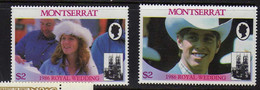 Montserrat  (1986) - Mariage Royal - Neufs** - MNH - Montserrat