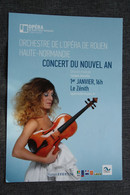 2 PCs Lot / Modern Advert Postcard -  Violon - Violin - Musica E Musicisti