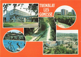 93 Tremblay Les Gonesse Tremblay En France CPM Vues Divers Aspects De La Ville  Immeubles Piscine - Tremblay En France