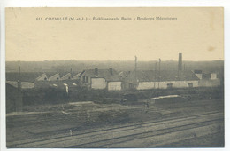 CPA [49] Maine Et Loire > CHEMILLÉ - Établissements Bazin - Broderies Mécaniques - Usines - Chemille