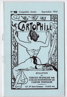 LE CARTOPHILE - Revue Trimestrielle - N° 18 - Septembre 1970 - Fort Chabrol - Cartes Puzzle - Frans