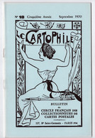 LE CARTOPHILE - Revue Trimestrielle - N° 18 - Septembre 1970 - Fort Chabrol - Cartes Puzzle - French