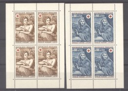 France  :  Yv  1619-20  **    Blocs De 4  Du Carnet - Unused Stamps