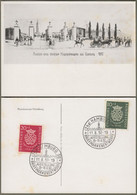 Bund: Sonderkarte Mi-Nr. 121-22 SST Bach: " Hamburg, Ausstellung Briefmarkenentwürfe 1950 " !           X - Brieven En Documenten