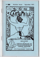 LE CARTOPHILE - Revue Trimestrielle - N° 30 - Septembre 1973 - Le Métro De Paris - La Trombe De Cravant - Français