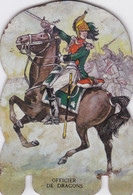 Figurine Publicitaire Fromages Mère Picon - Soldats De L'Empire - N°34 - Officier De Dragons Décembre 1805 - Autres & Non Classés