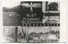 Mountaineering Climbing - Slet Planinara Željezničara Fruška Gora Yugoslavia, Year 1966 - Escalada